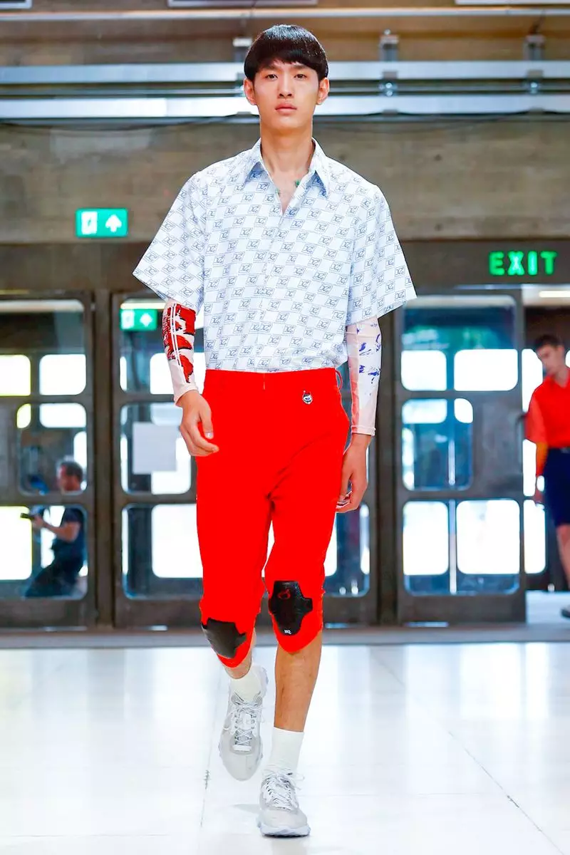 Xander Zhou Menswear Spring Summer 2019 London17