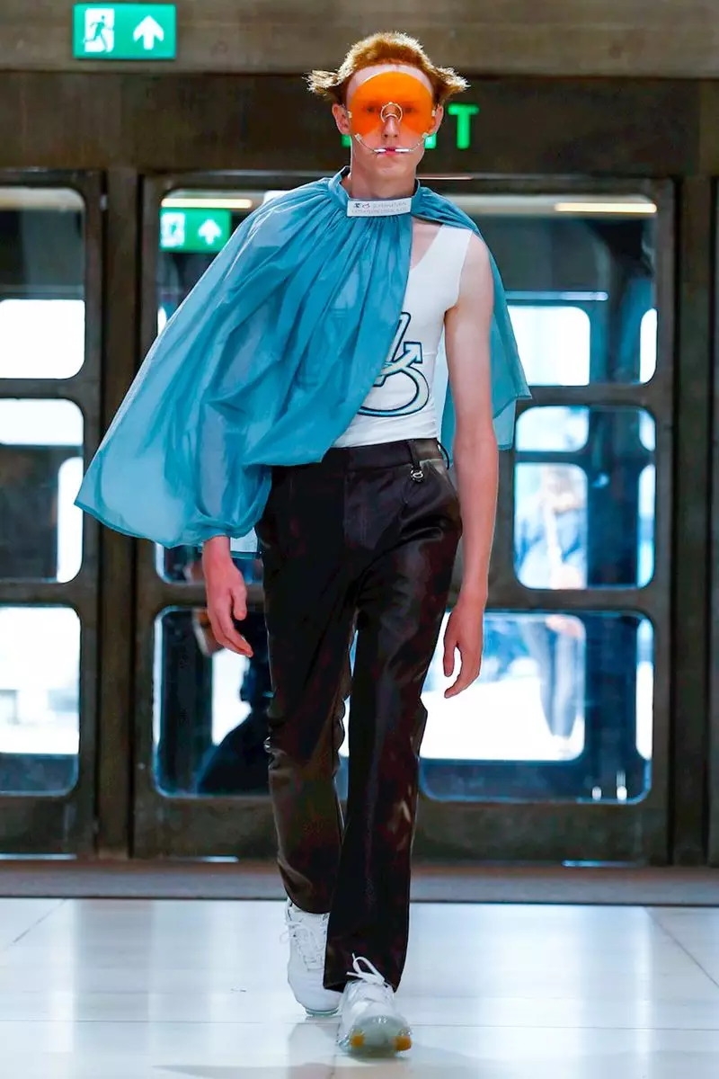 Xander Zhou Menswear Primavera Verán 2019 Londres20