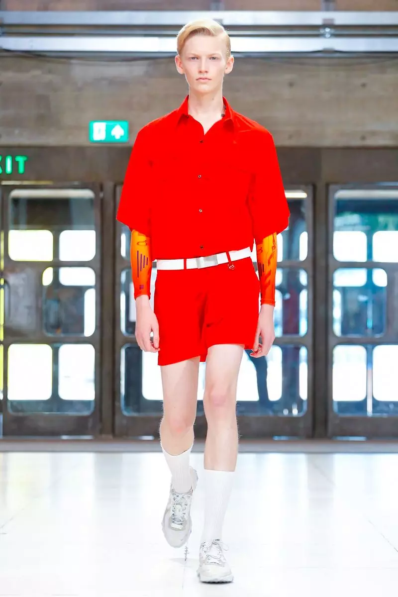 Xander Zhou Menswear Spring Summer 2019 London22