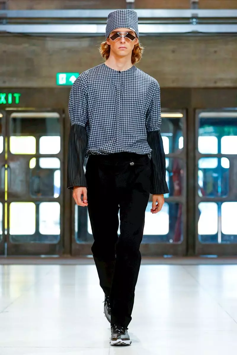 Xander Zhou Menswear Spring Summer 2019 London23