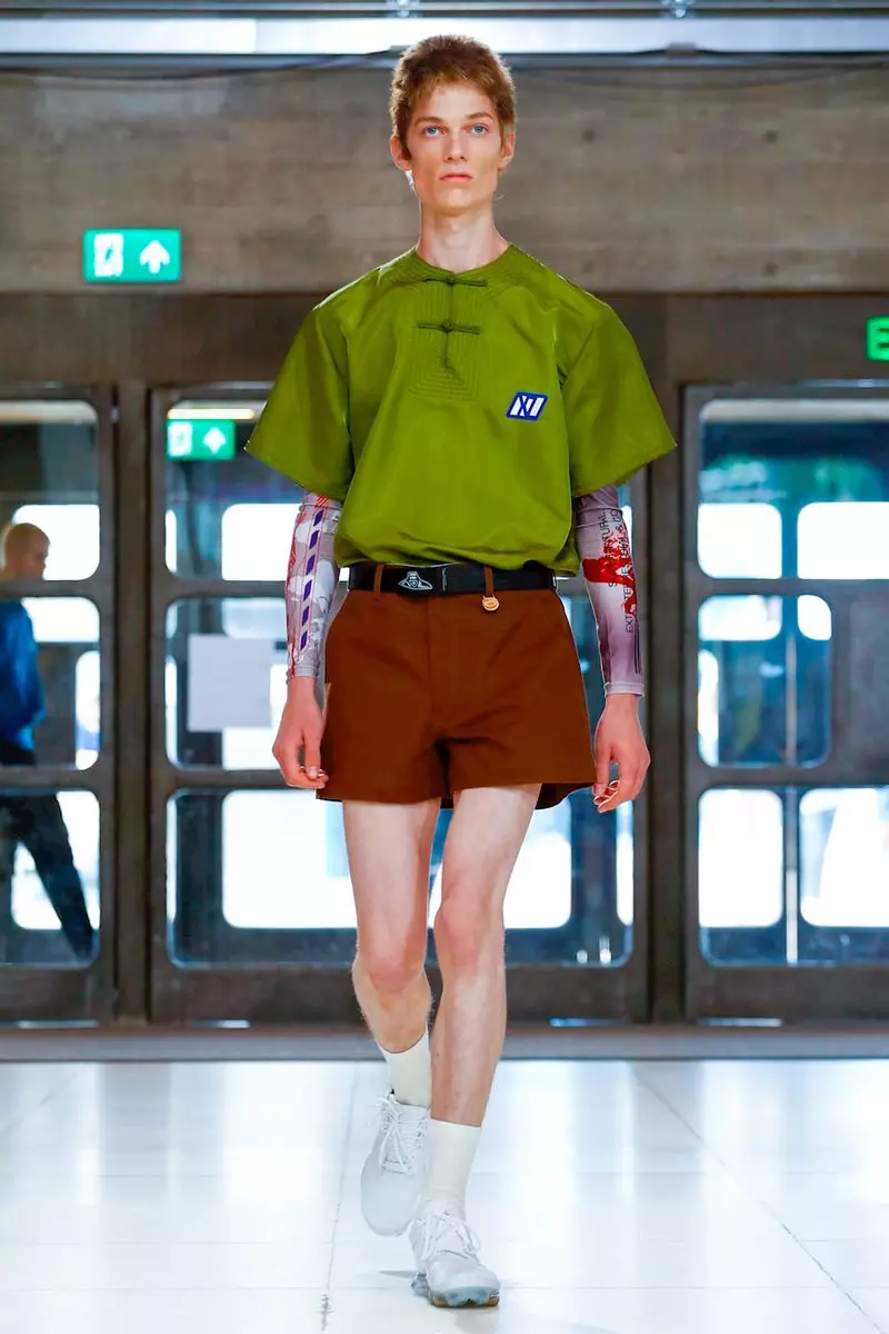 Xander Zhou Menswear Spring Summer 2019 London24