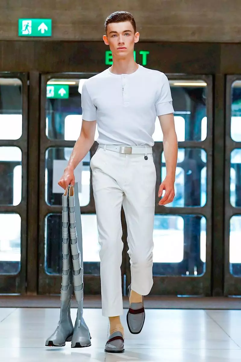 Xander Zhou Menswear Spring Summer 2019 London26