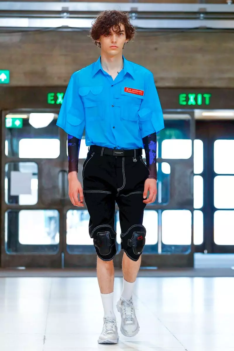 Xander Zhou Menswear Spring Summer 2019 London29