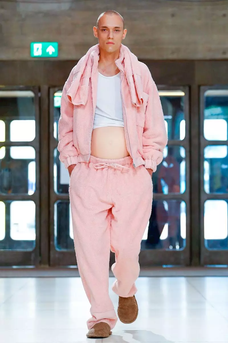 Xander Zhou Herrenmode Frühjahr Sommer 2019 London30