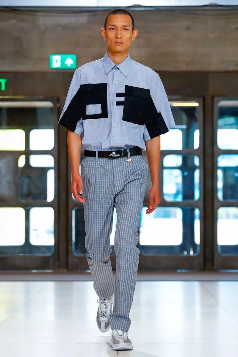 Xander Zhou Menswear Primavera Estate 2019 London3