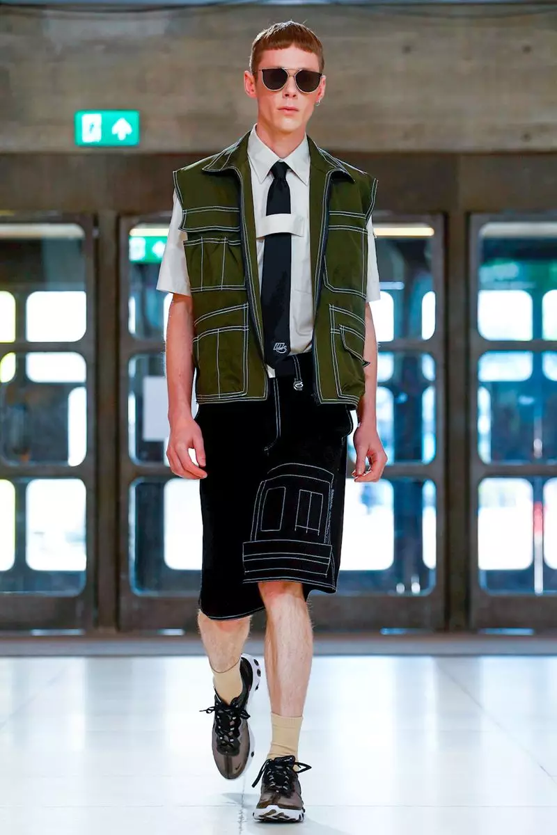 Xander Zhou Herrenmode Frühjahr Sommer 2019 London32