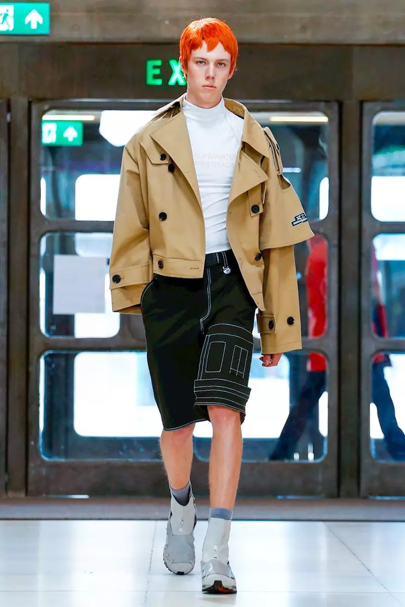 Xander Zhou Menswear Spring Summer 2019 London34