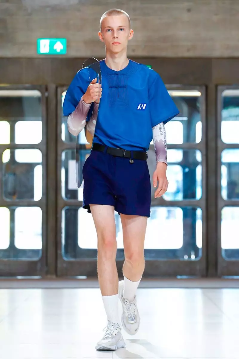 Xander Zhou Menswear Spring Summer 2019 London35