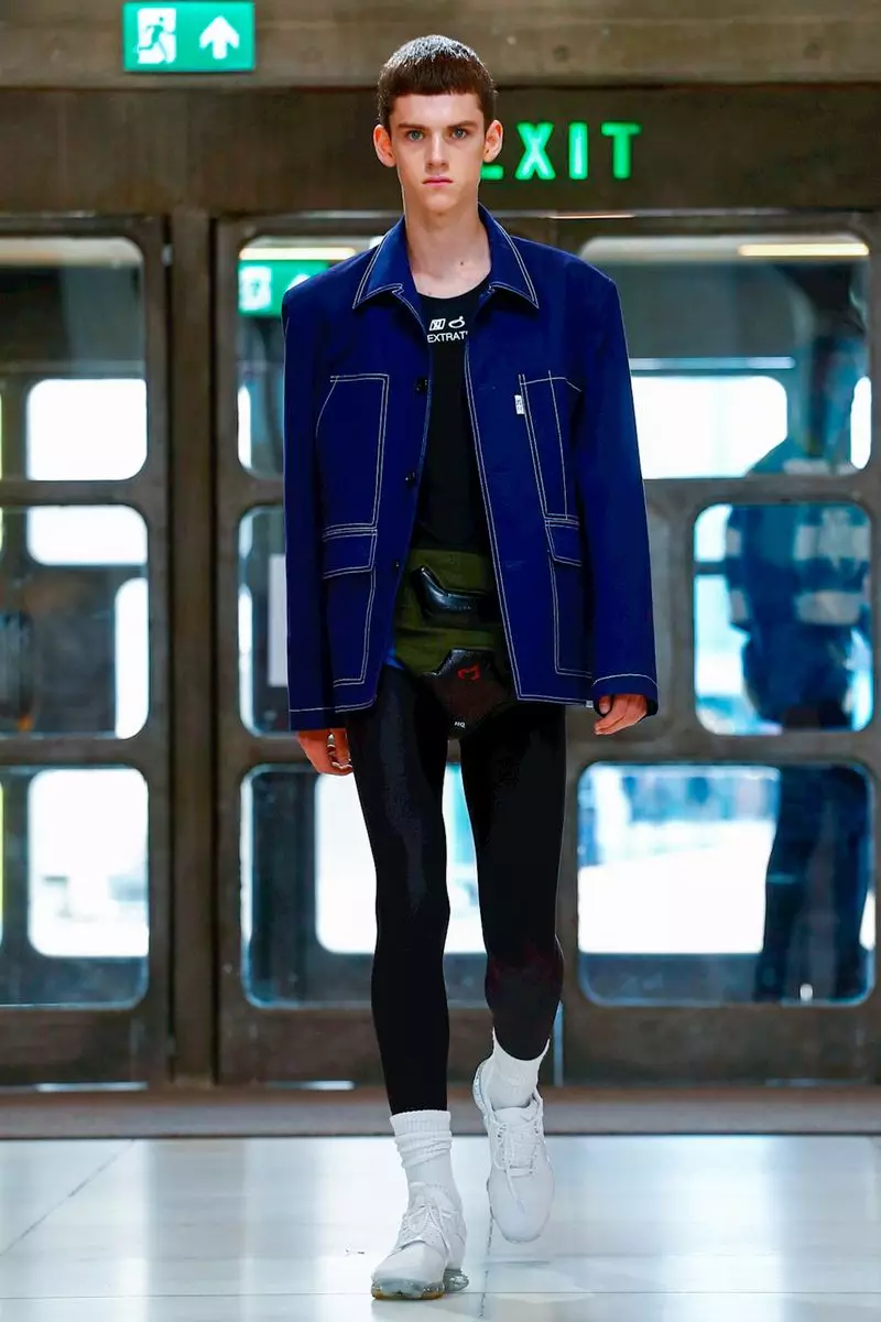 Xander Zhou Menswear Primavera Estate 2019 Londra37