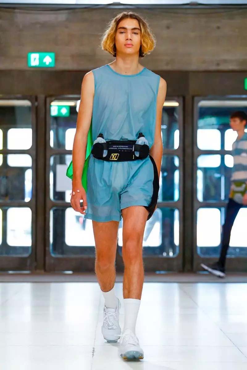 Xander Zhou Menswear Spring Summer 2019 ລອນດອນ38