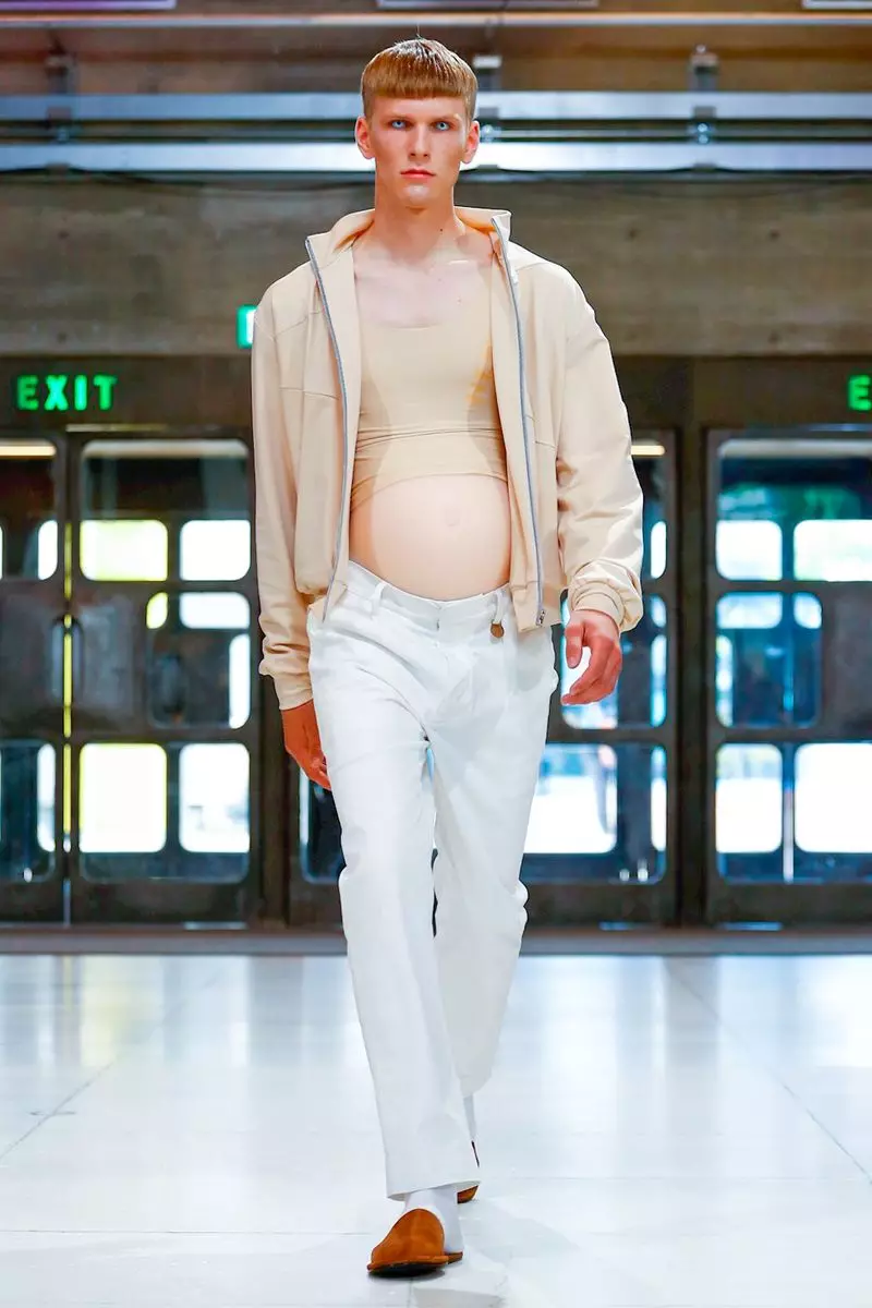 Xander Zhou Menswear Spring Summer 2019 London48