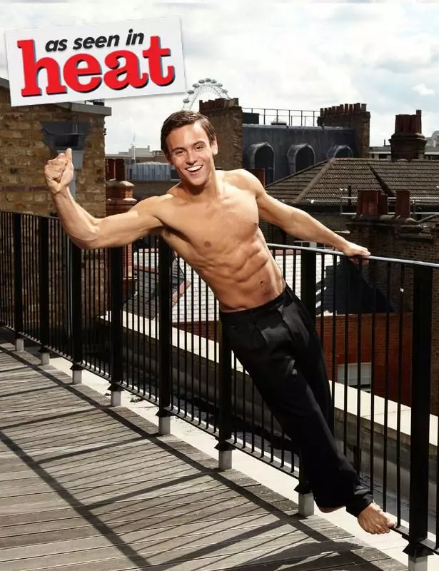 2012 London olympic medalist na si Tom Daley para sa Heat Magazine 739_12