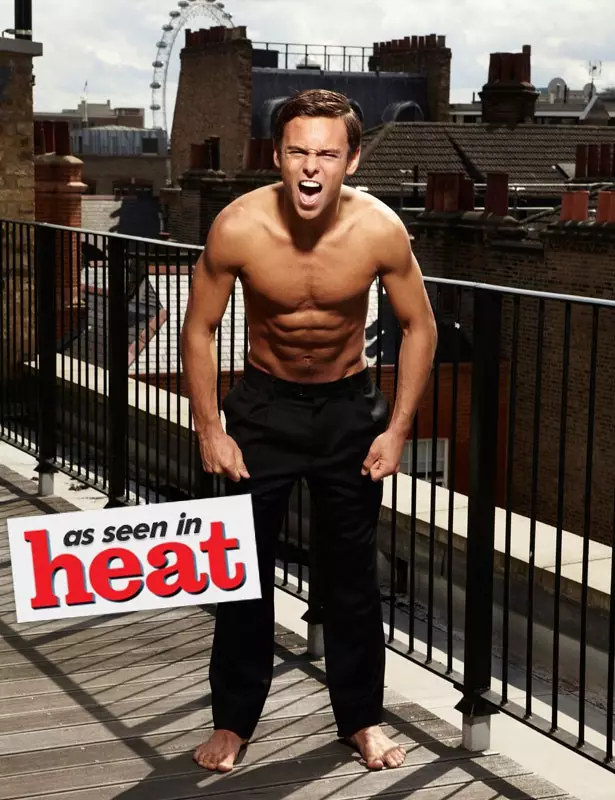 Медалист Олимпийских игр 2012 года в Лондоне Том Дейли для журнала Heat Magazine 739_5