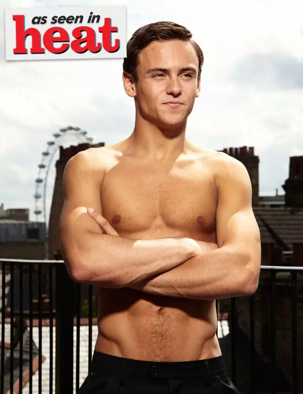 Osvajač olimpijske medalje iz Londona 2012. Tom Daley za Heat Magazine 739_7