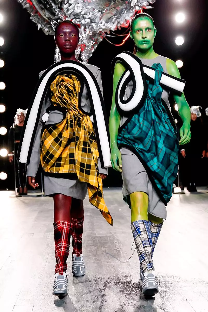 Charles Jeffrey LOVERBOY Herrenmode Frühjahr Sommer 2019 London13