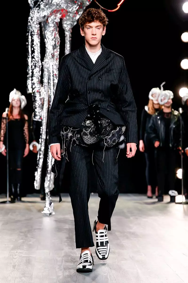 Charles Jeffrey LOVERBOY Menswear Spring Chilimwe 2019 London22