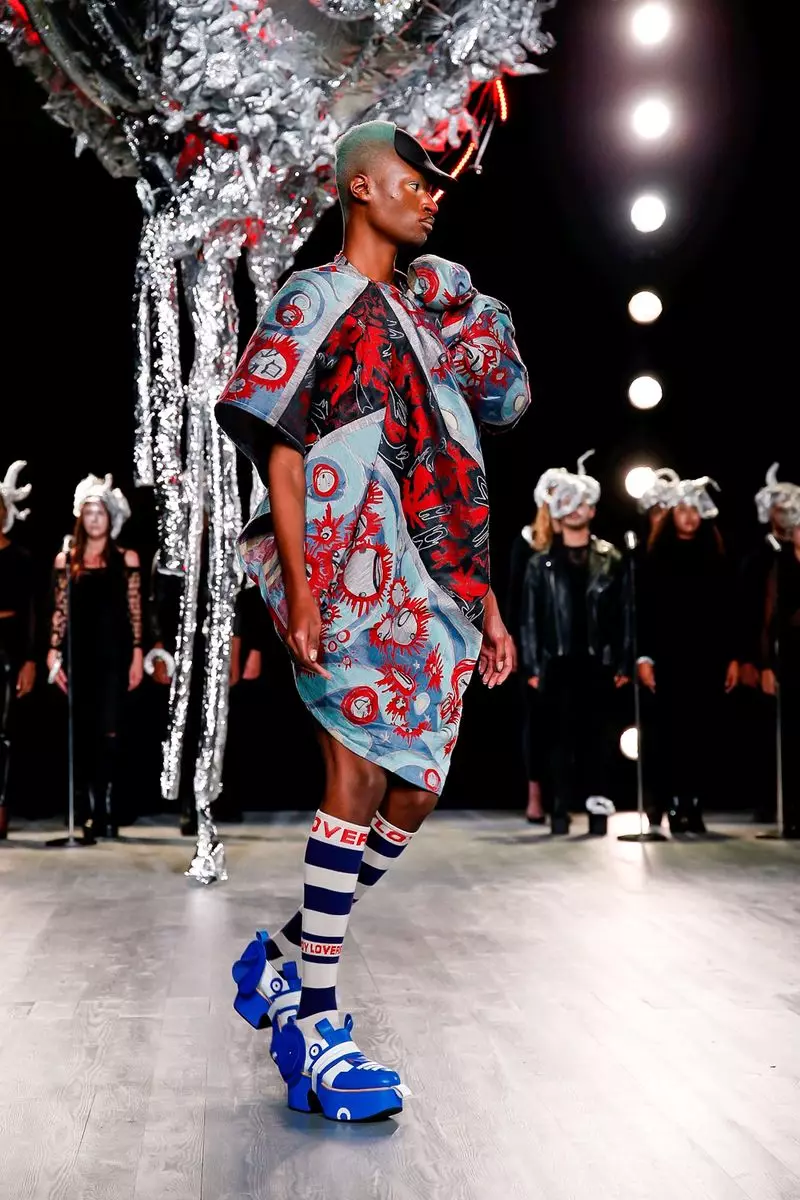 Charles Jeffrey LOVERBOY Herrenmode Frühjahr Sommer 2019 London24