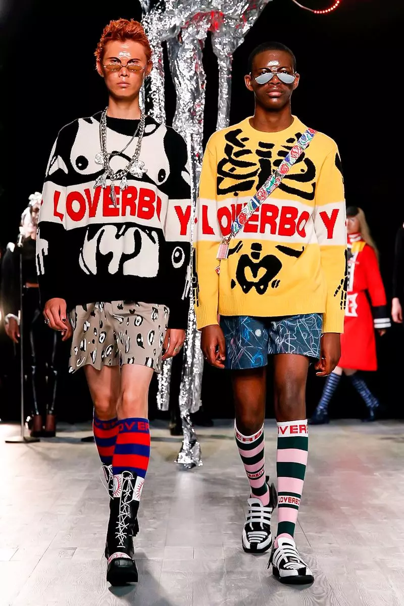 Charles Jeffrey LOVERBOY Mga Sapot sa Lalaki sa Ting-init sa Ting-init 2019 London7