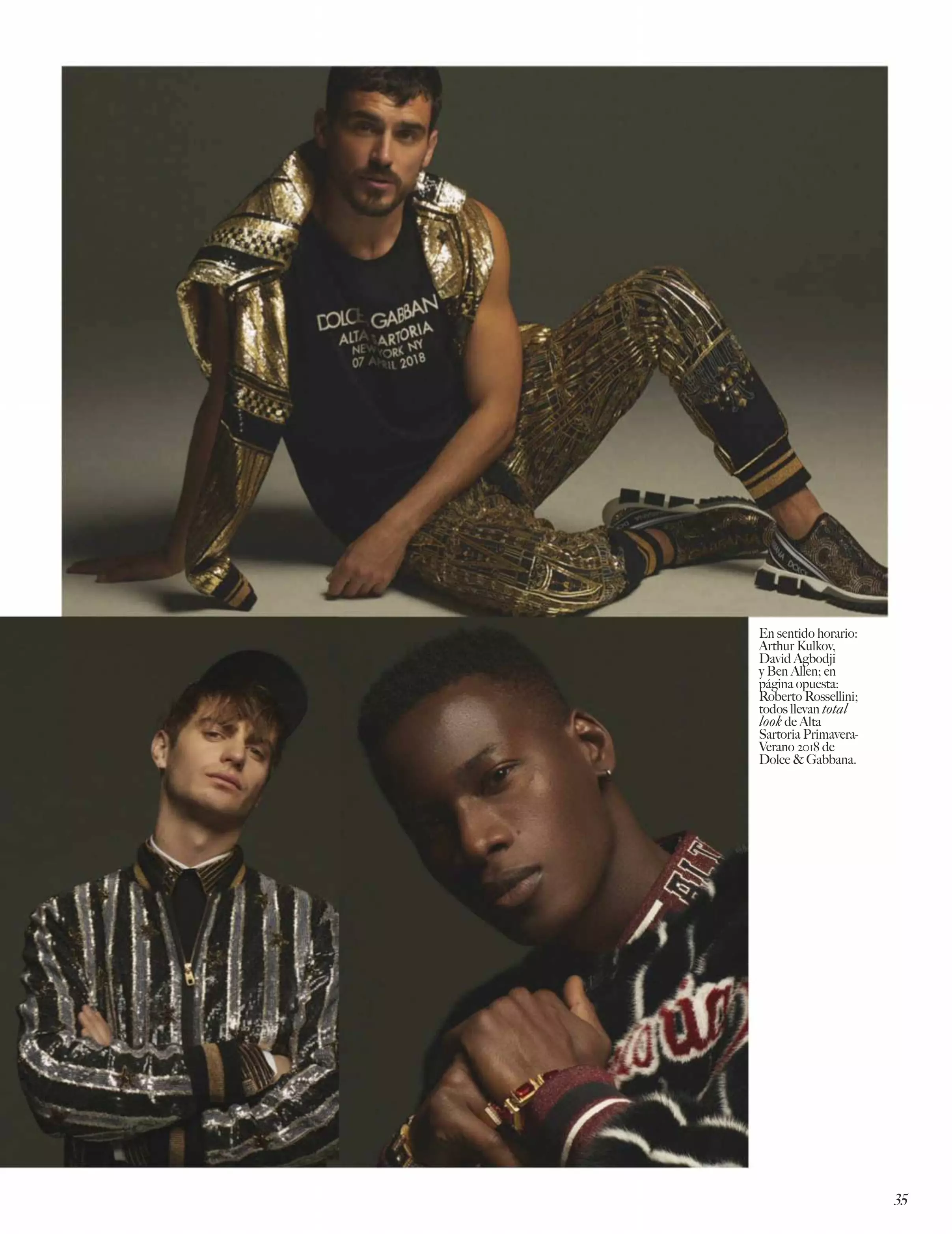 The Game Begins 2018 FIFA Wold Cup hits di Vogue Hombre S/S 2018