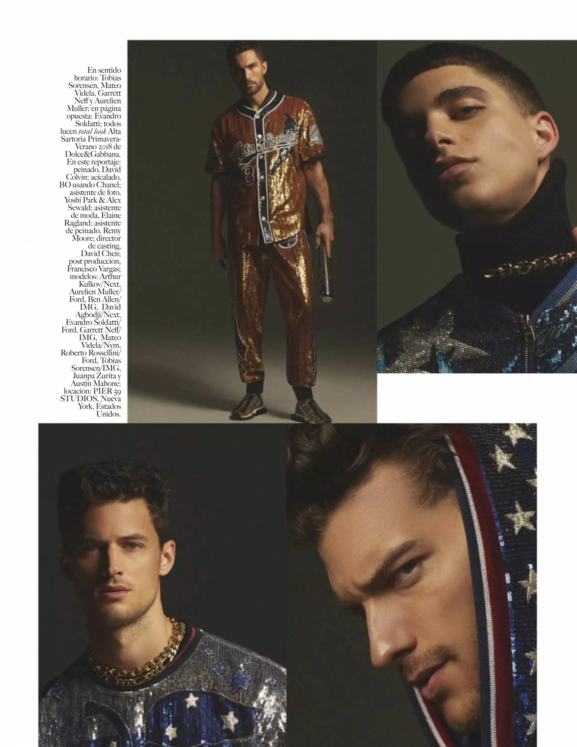 The Game Begins 2018 FIFA Wold Cup hits on Vogue Hombre S/S 2018