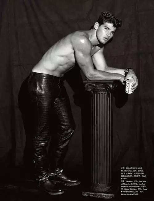 Ryan Bertroche Fir 'Numero Homme China' Magazin 763_12