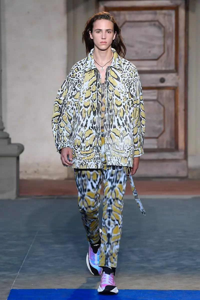 Roberto Cavalli Herrenmode Frühjahr Sommer 2019 Florenz1