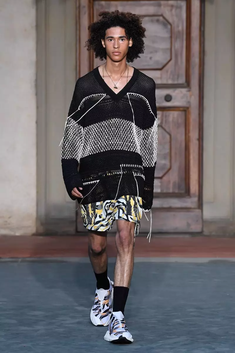 Baju Lalaki Roberto Cavalli Musim Semi Usum Panas 2019 Florence18