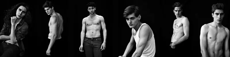 I en eksklusiv for Fashionably Male har vi fantastiske nytilkomne Ryley Lanteigne og Nick Lagerburg hos New York Models, Divan Schapira og Briar Montana hos Click Models, Spencer Burhoe hos RE:Quest Models og Christian Plauche, der poserer alt for linsemanden Deon Jackson