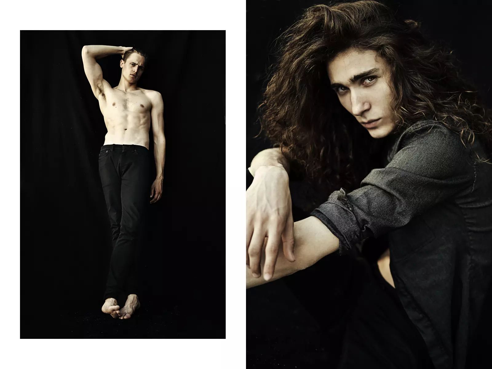 In eisiach do Fashionably Male tá daoine nua iontacha Ryley Lanteigne agus Nick Lagerburg ag New York Models, Divan Schapira agus Briar Montana ag Click Models, Spencer Burhoe ag RE: Quest Models agus Christian Plauche ag cur an rud ar fad don fhear lionsa Deon Jackson