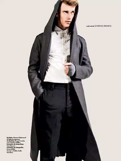 Supermodel Clément Chabernaud oleh Sebastian Troncoso untuk Majalah Elle Man 7816_10