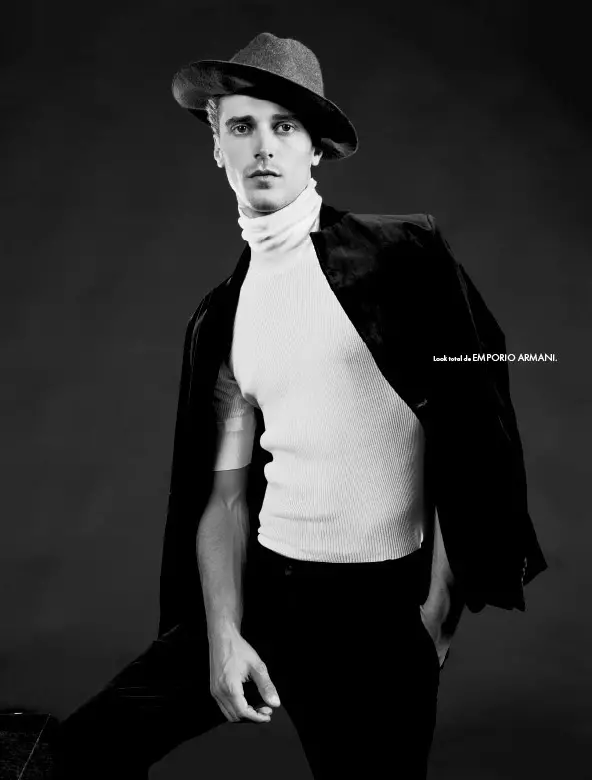 Supermodel Clément Chabernaud deur Sebastian Troncoso vir Elle Man Magazine 7816_2