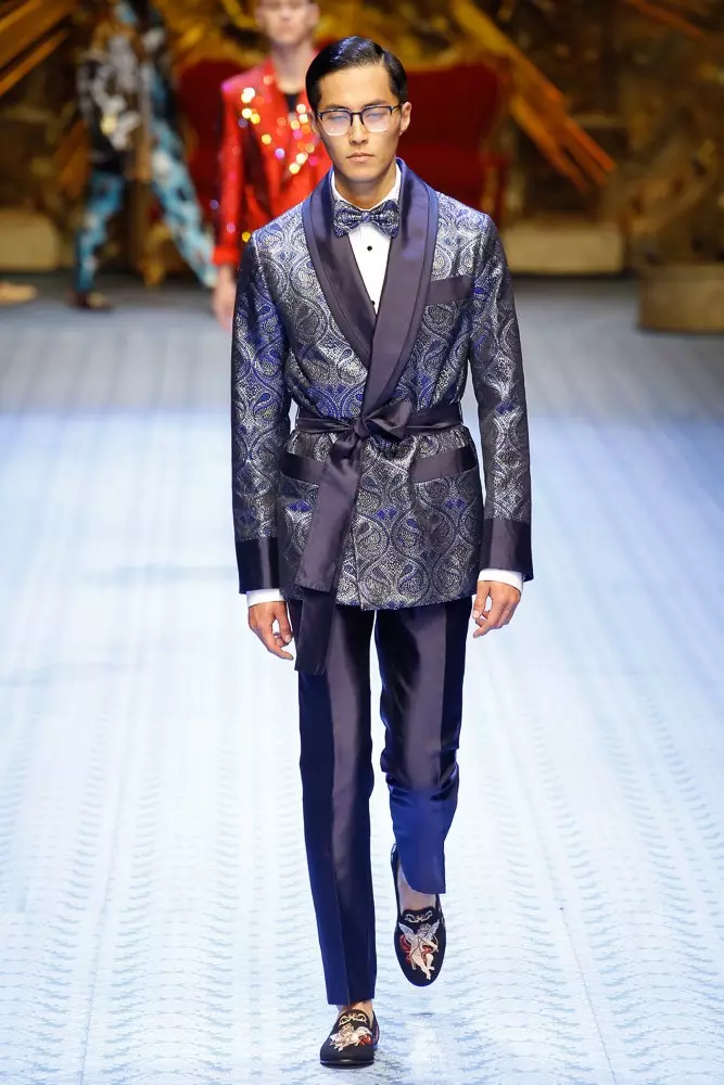 Lehlabula la Selemo la Dolce & Gabbana la 2019 Milan107