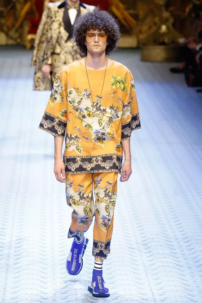 Dolce & Gabbana Musim Bunga Musim Panas 2019 Milan121