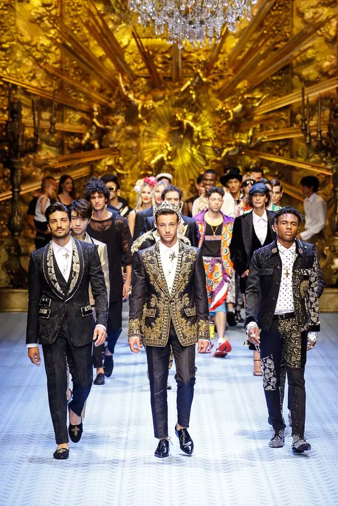 Dolce & Gabbana İlkbahar Yaz 2019 Milano138