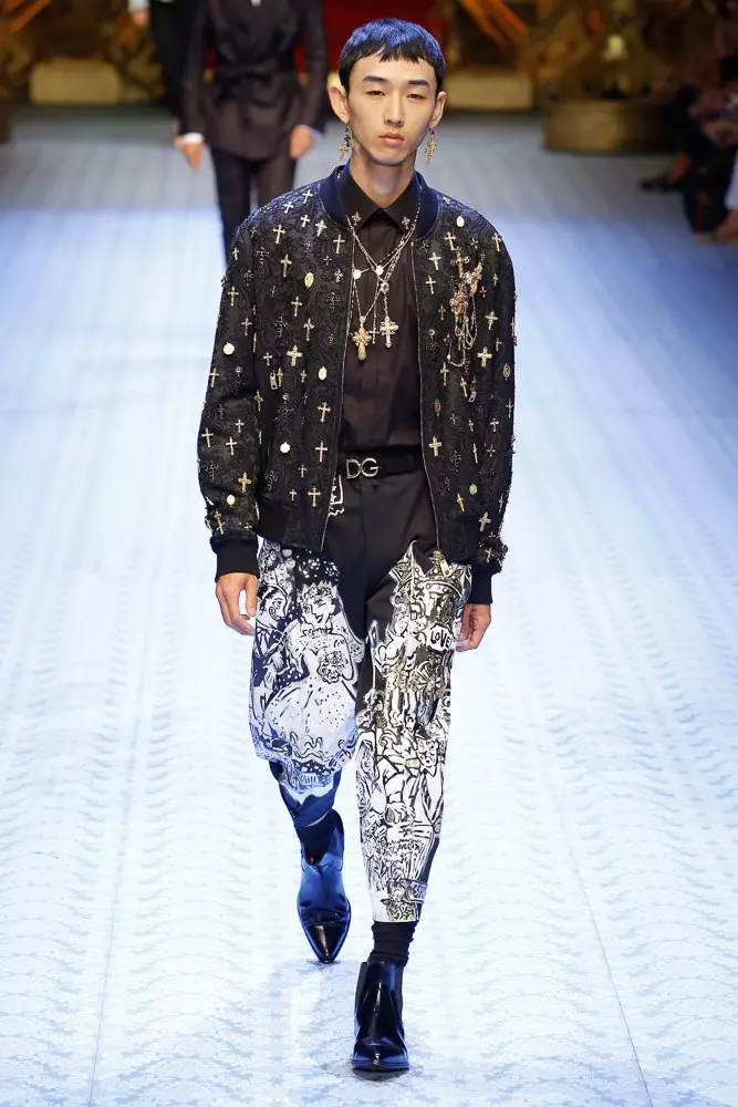 Oge okpomọkụ nke Dolce & Gabbana 2019 Milan16