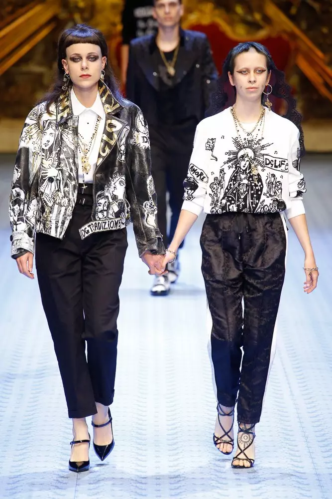 Oge okpomọkụ nke Dolce & Gabbana 2019 Milan18