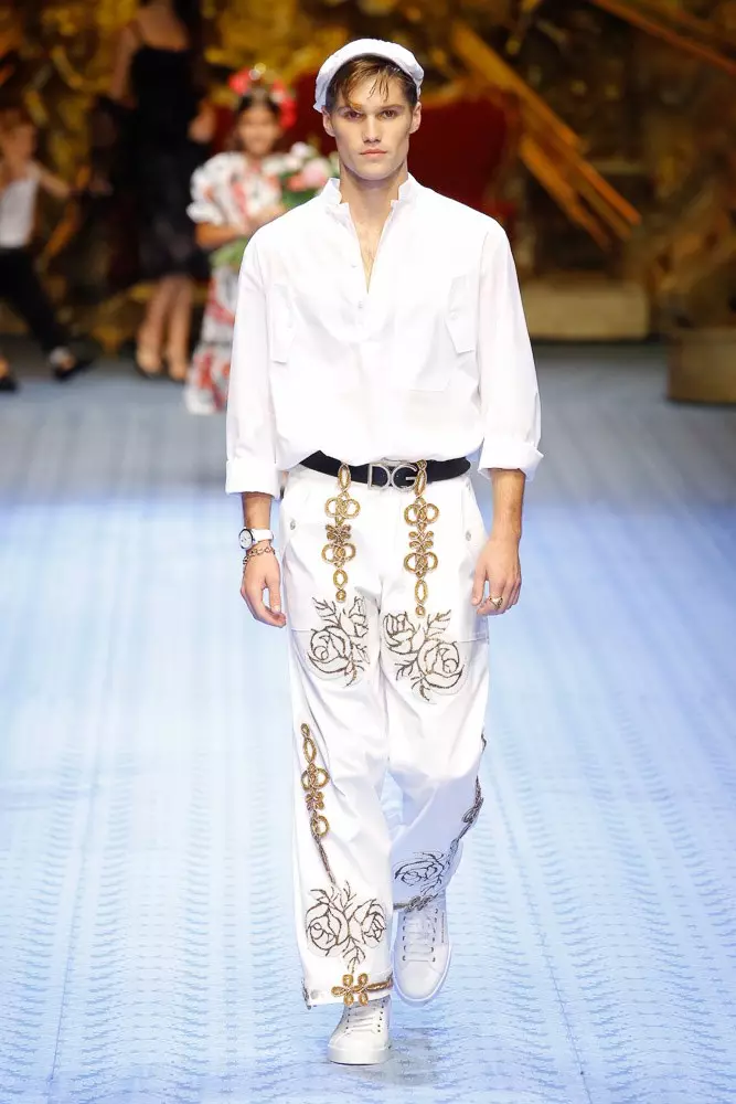 Dolce & Gabbana Spring Chilimwe cha 2019 Milan21