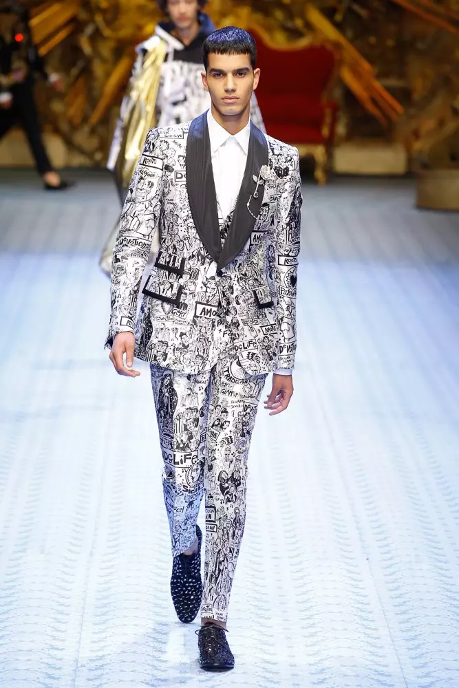 Dolce & Gabbana Musim Bunga Musim Panas 2019 Milan37