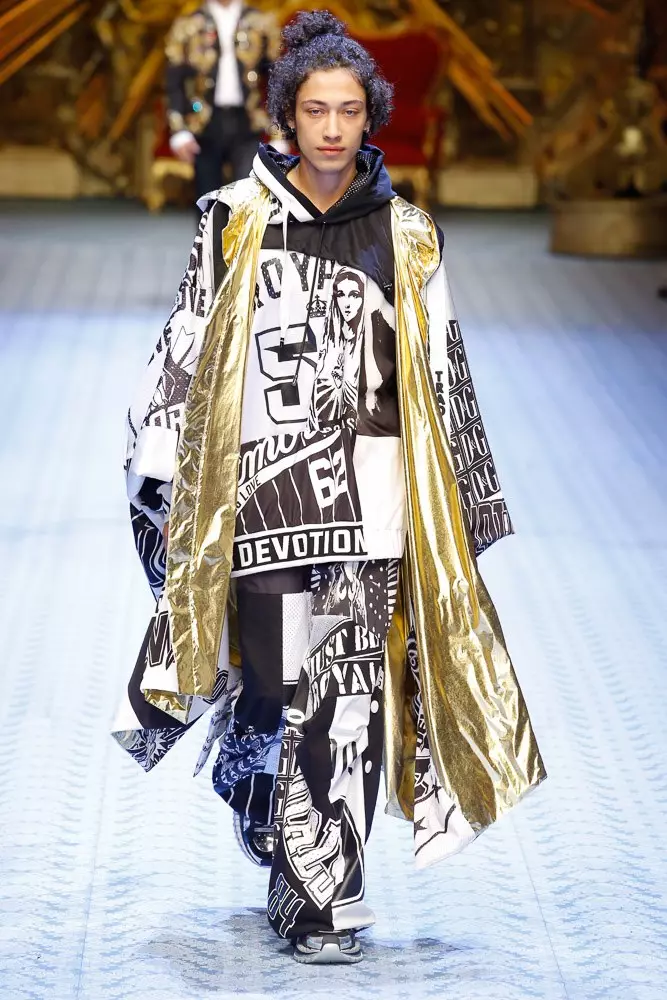 Lehlabula la Selemo la Dolce & Gabbana la 2019 Milan38