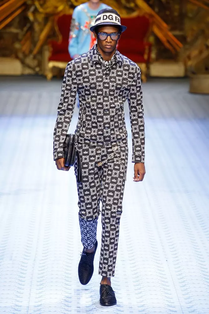 Lehlabula la Selemo la Dolce & Gabbana la 2019 Milan68