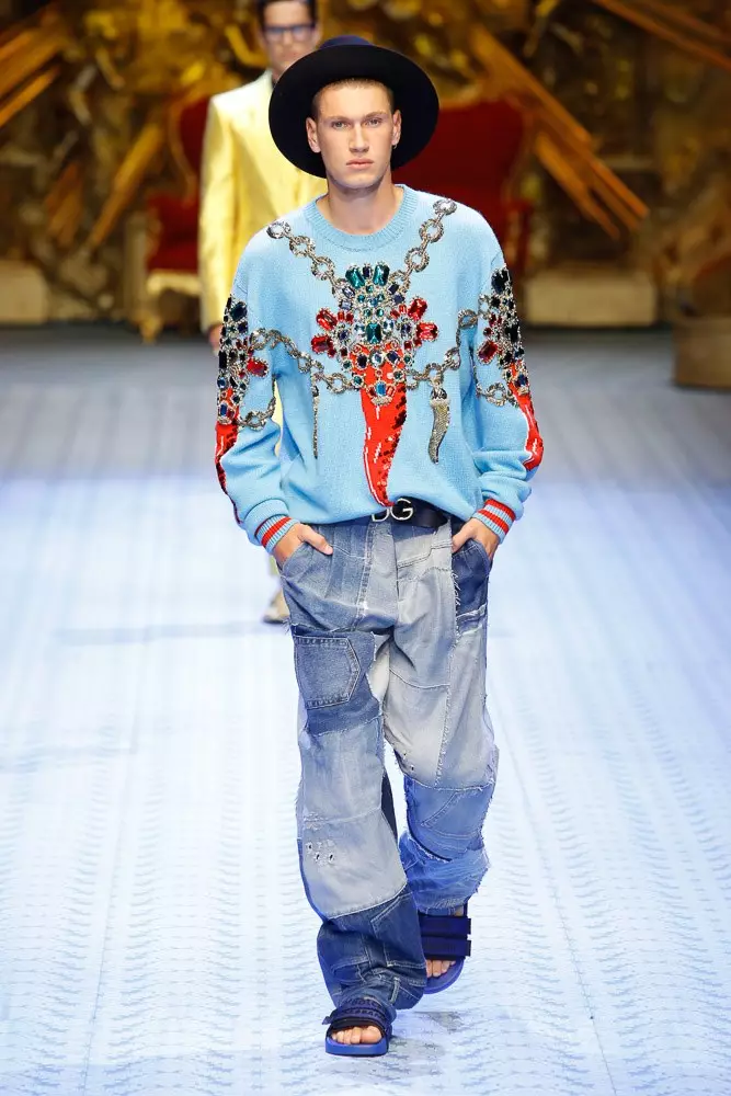 Lehlabula la Selemo la Dolce & Gabbana la 2019 Milan69