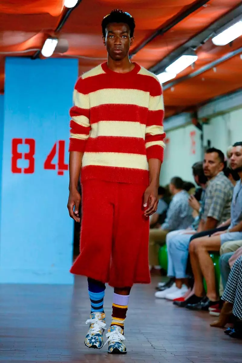 Marni Menswear tavaszi nyár 2019 Milánó13