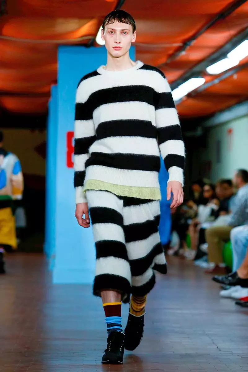 Marni Menswear oge opupu ihe ubi 2019 Milan19