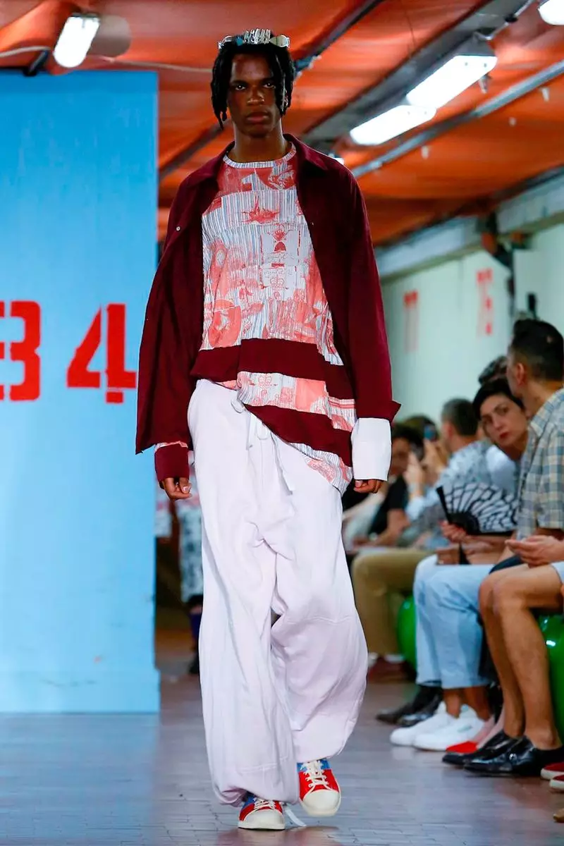 Marni Menswear tavaszi nyár 2019 Milánó3