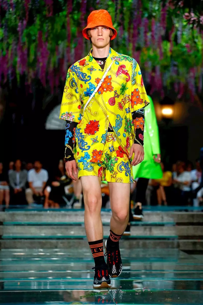 Versace Menswear နွေဦးနွေရာသီ 2019 Milan23