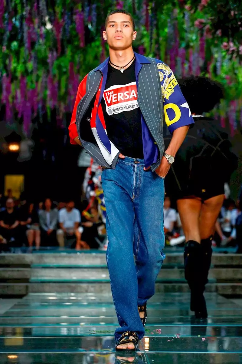 Versace Menswear بهار سمر 2019 Milan3