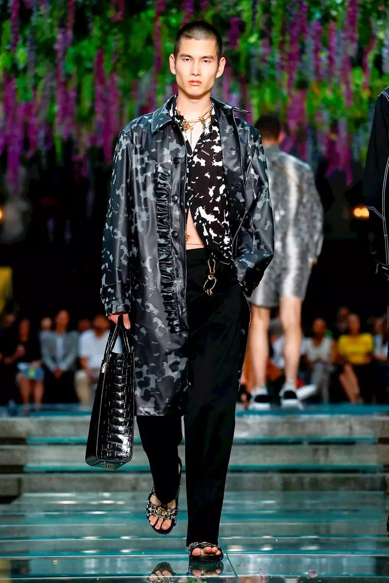 Versace Menswear Lehlabula Lehlabula la 2019 Milan35