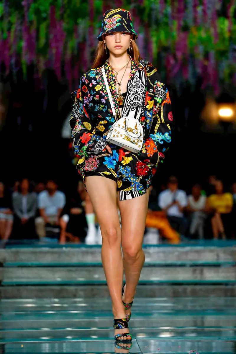 Versace Erkek Giyim İlkbahar Yaz 2019 Milan47