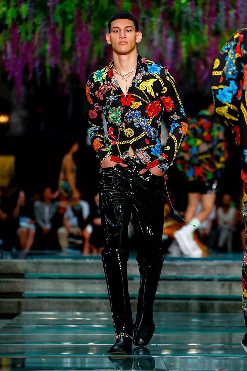 Versace Menswear kevätkesä 2019 Milano51