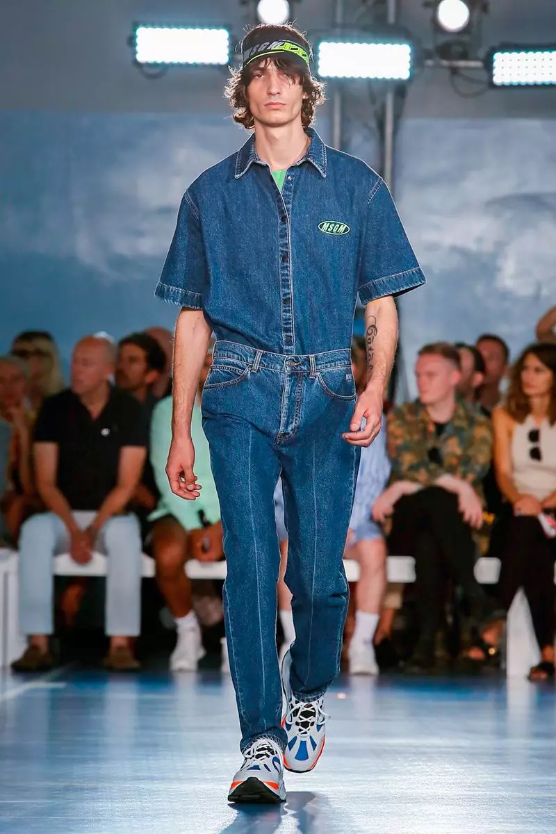 MSGM Menswear na bazara 2019 Milan1